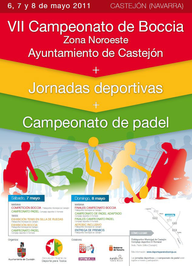 VII Campeonato de Boccia de la Zona Noroeste en Castej&oacute;n